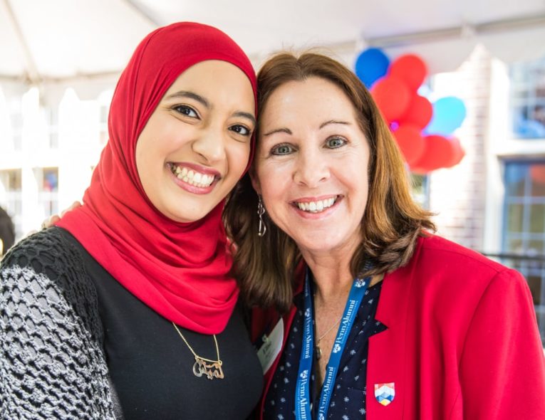 Penn Alumni women smiling