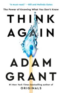 Book Cover for Think Again by Adam Grant